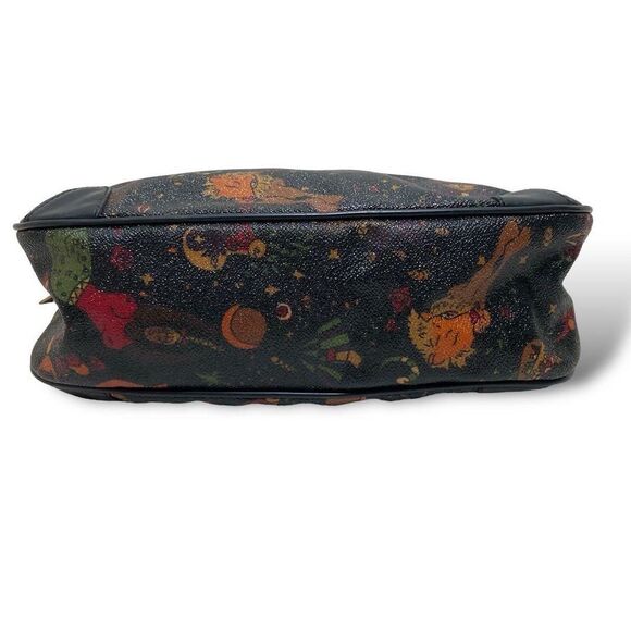 Piero Guidi Magic Circus Coated Canvas Satchel - Picture 14 of 16